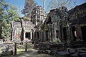 Ta Prohm temple - west gopura of the 3rd enclosure